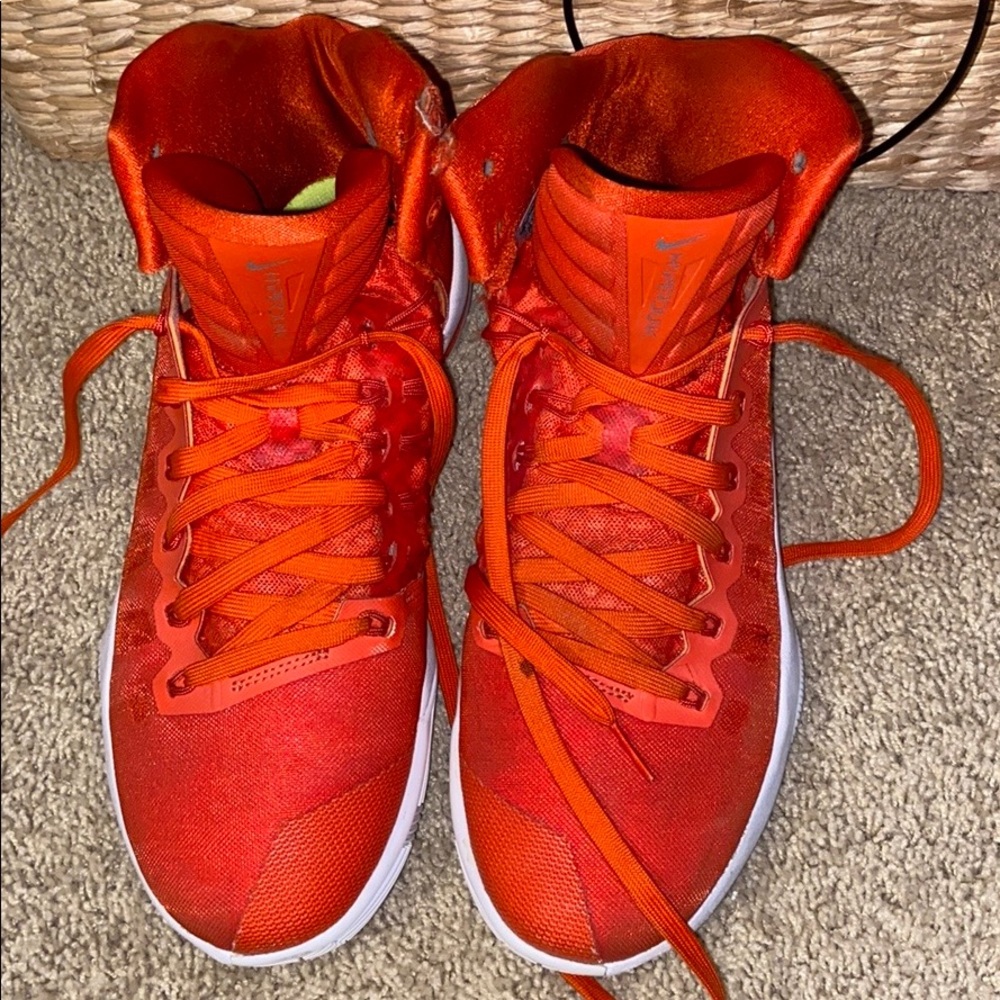 Orange Nike HyperDunks